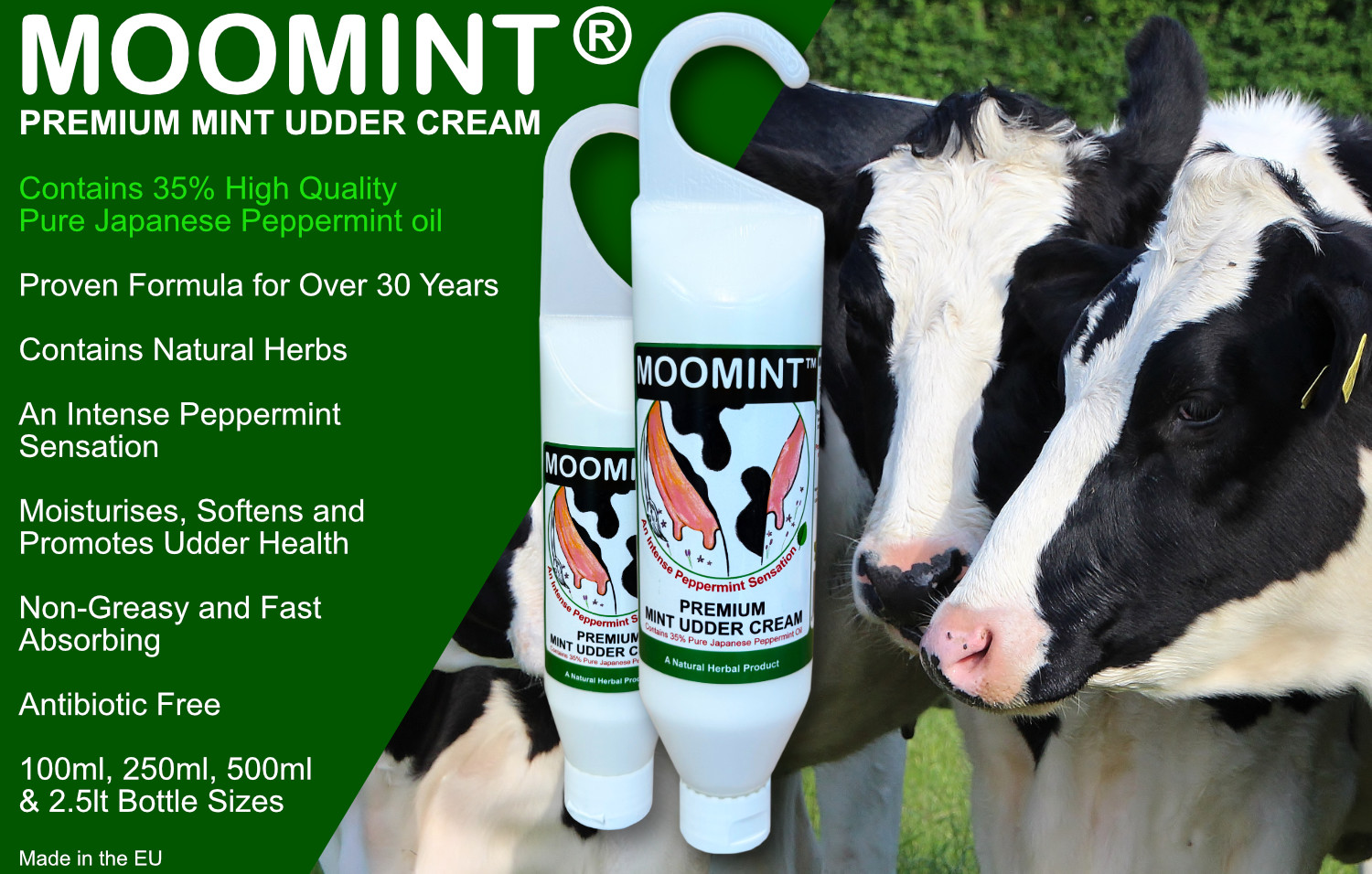 MOOMINT Udder Mint Cream - Peppermint Massage